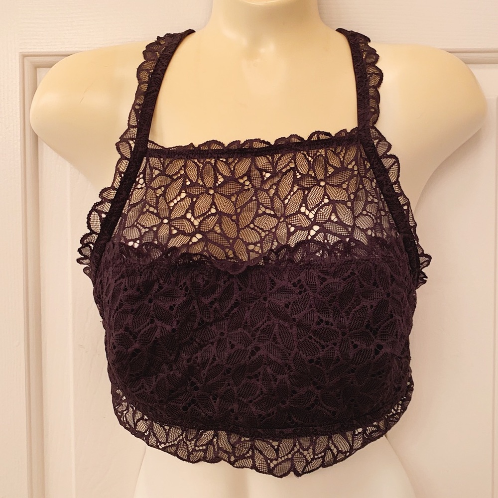 Black AERIE Lace Bralette